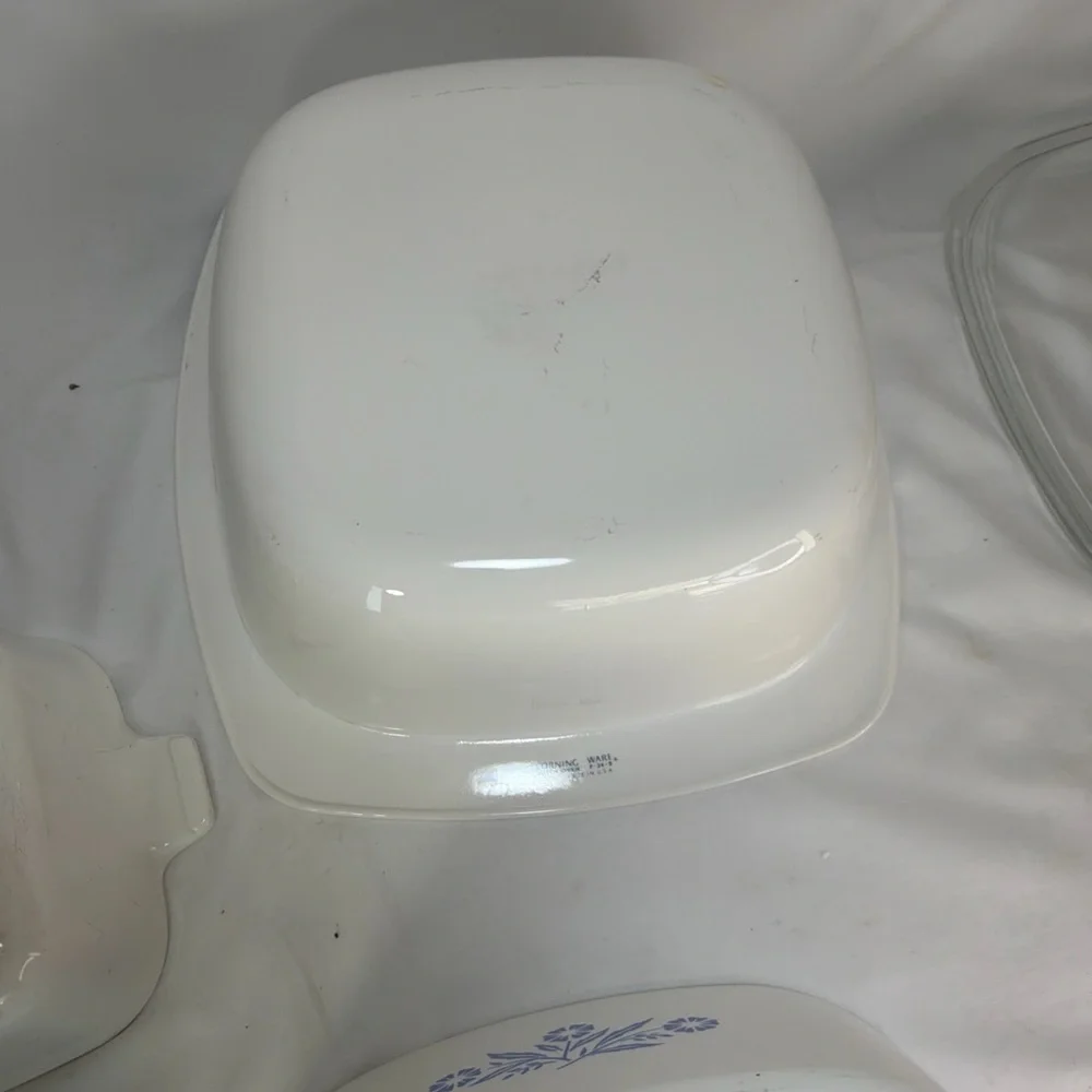 Corningware White and Blue Floral Dish Set - Picture 7 of 10